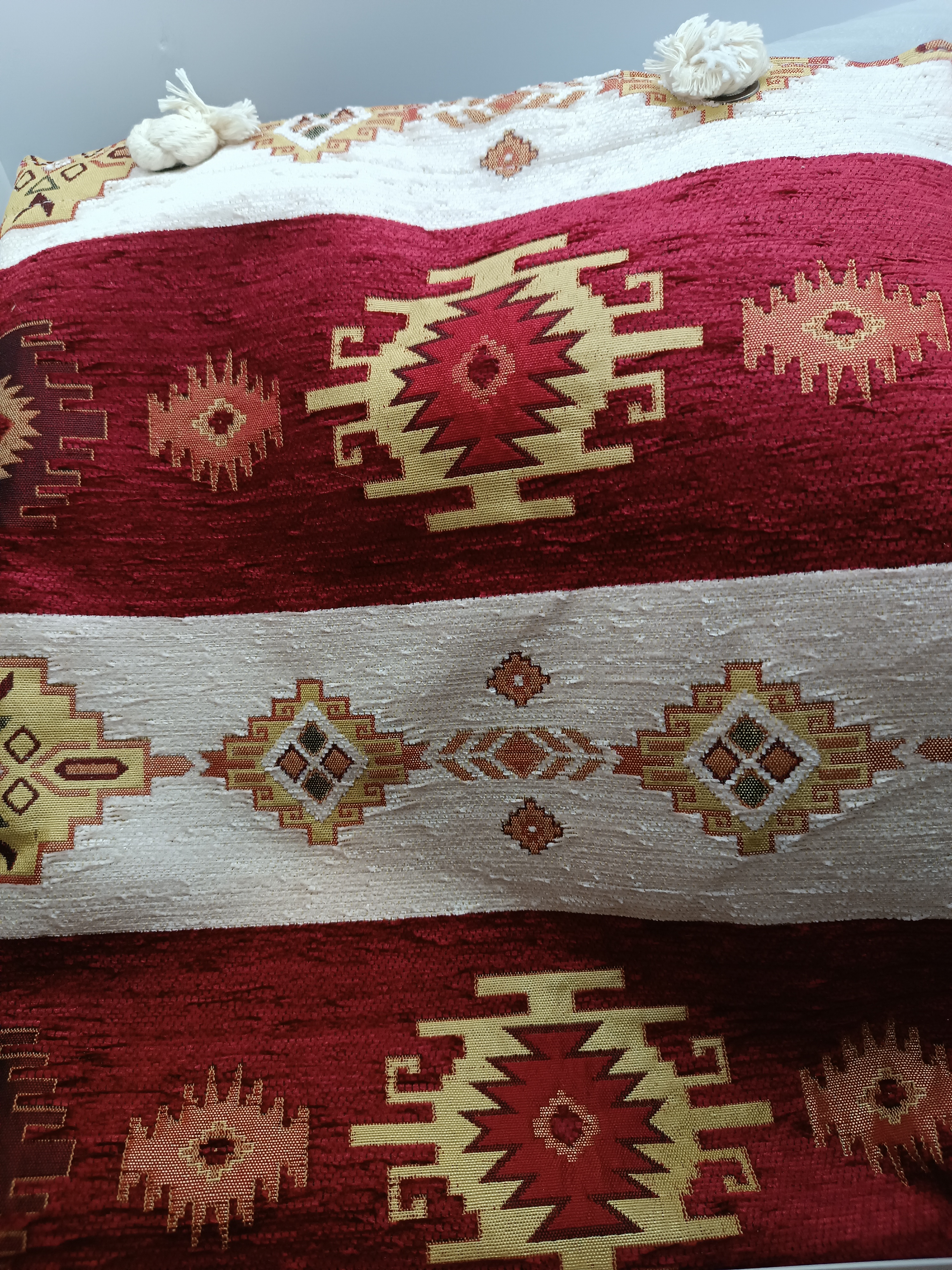 Kilim desenli heybe çanta