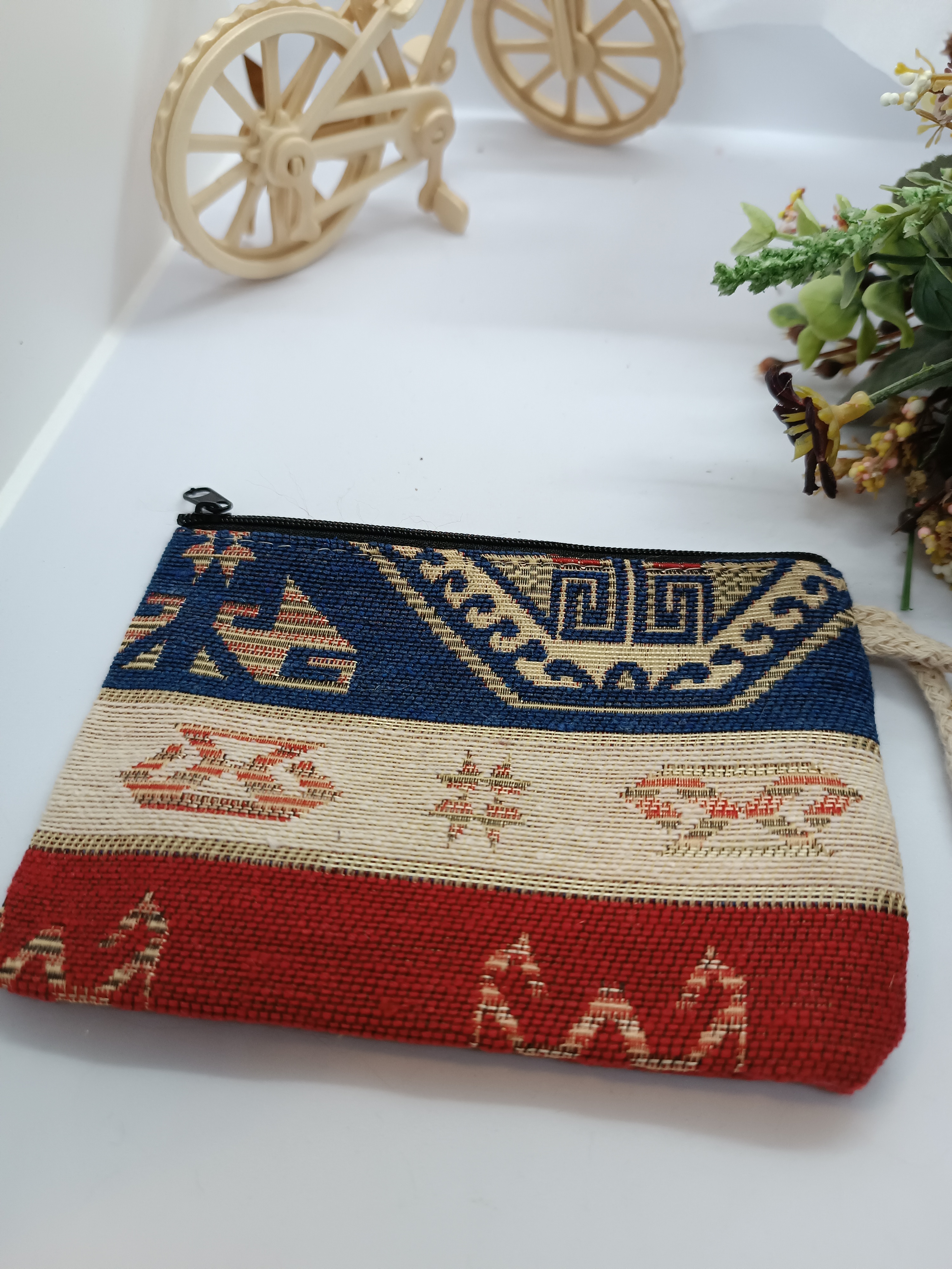 Otantik bozuk para cüzdanı