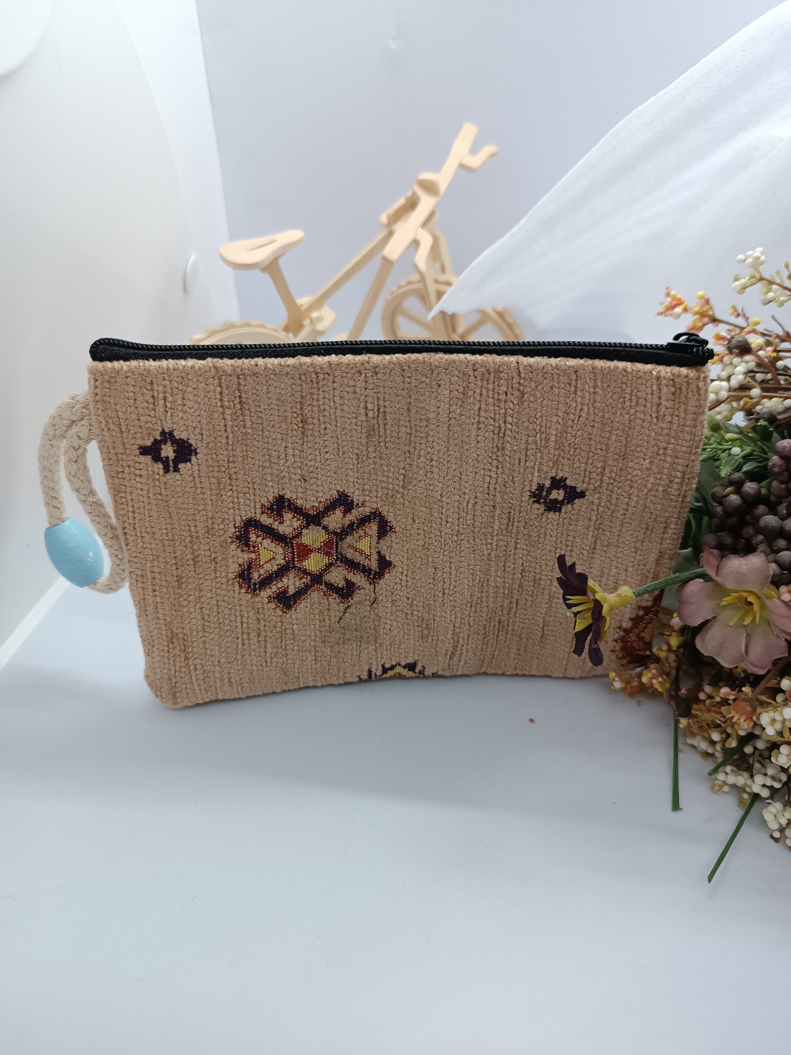 Otantik bozuk para cüzdanı