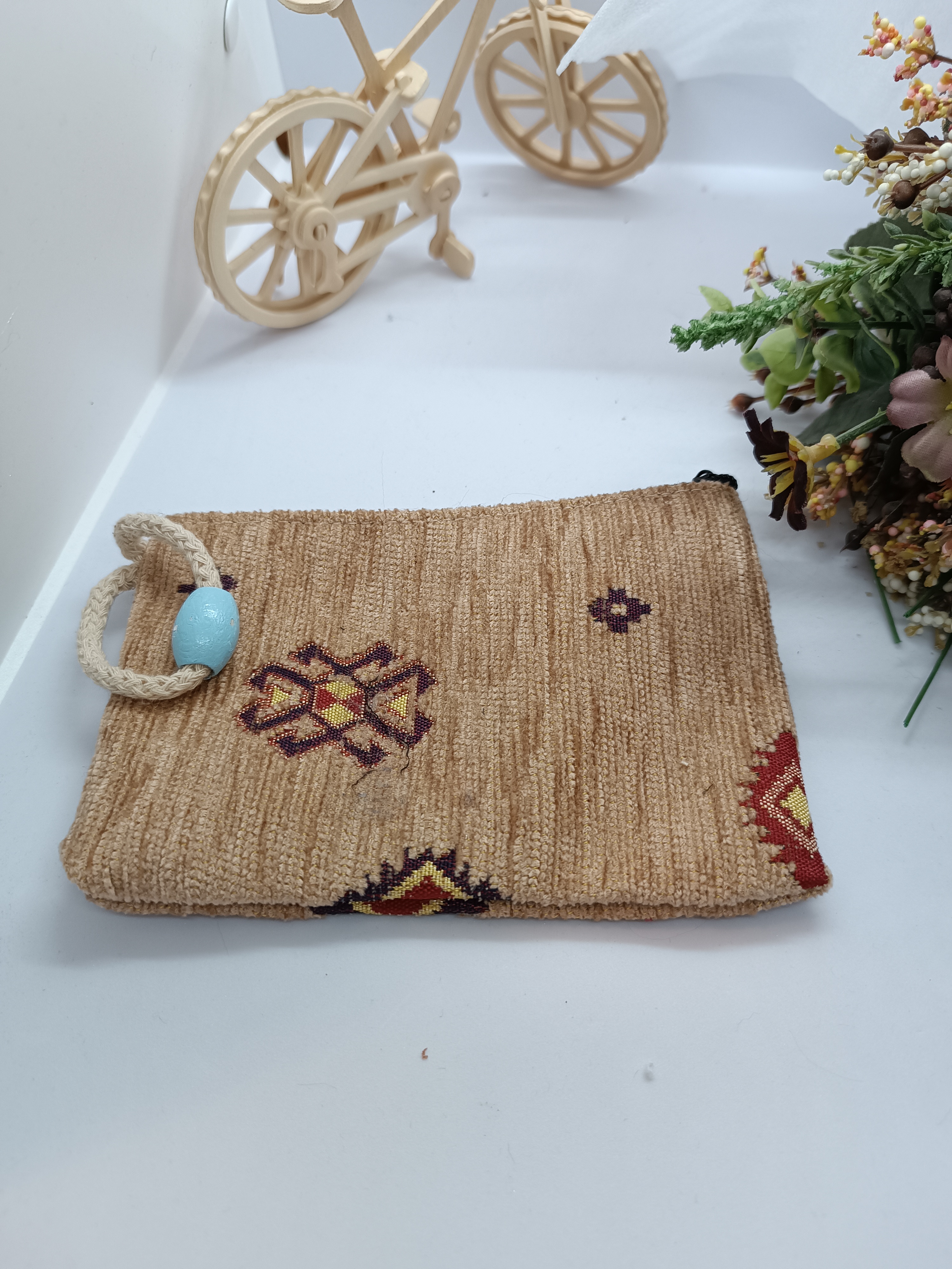 Otantik bozuk para cüzdanı
