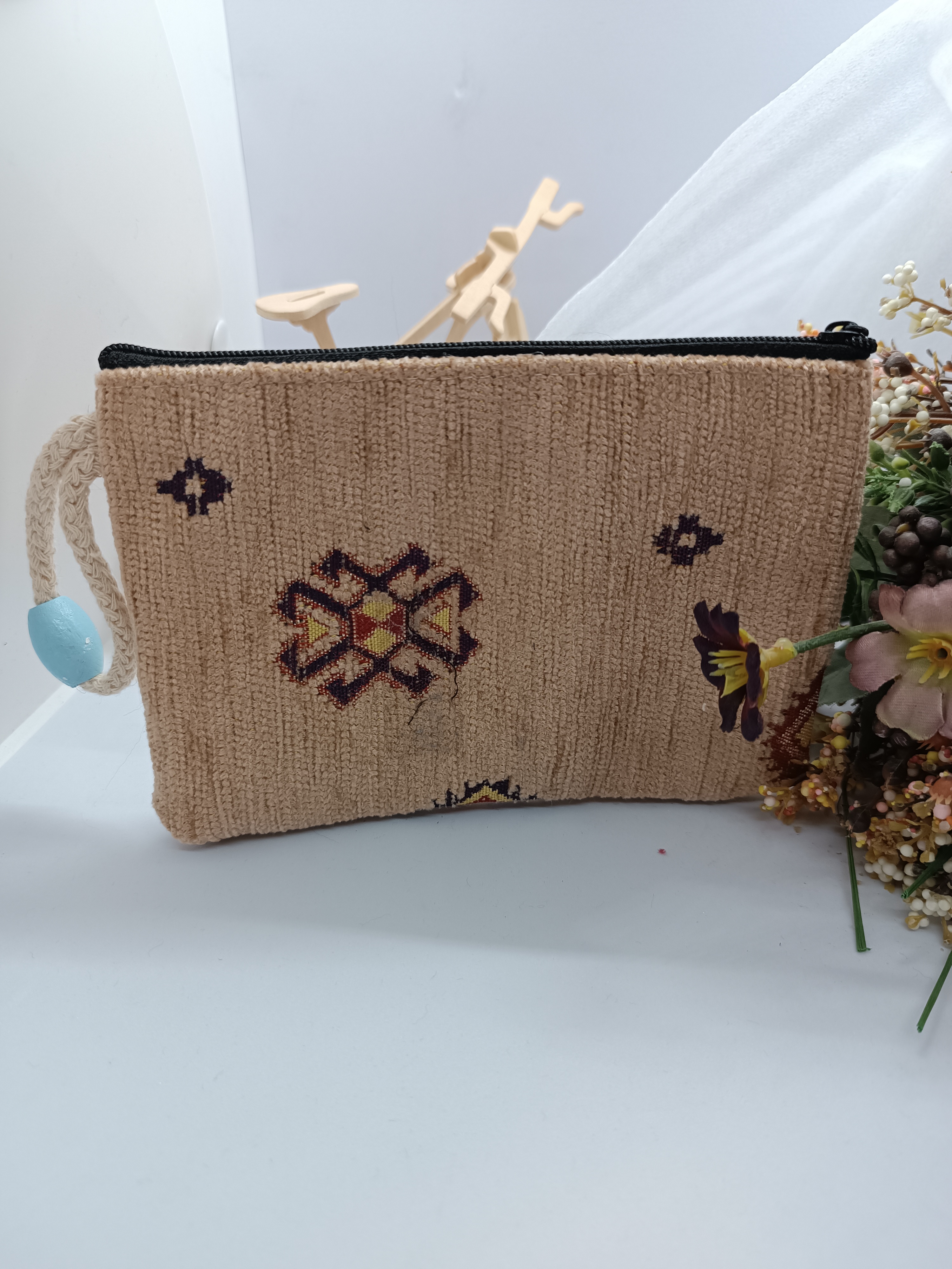 Otantik bozuk para cüzdanı