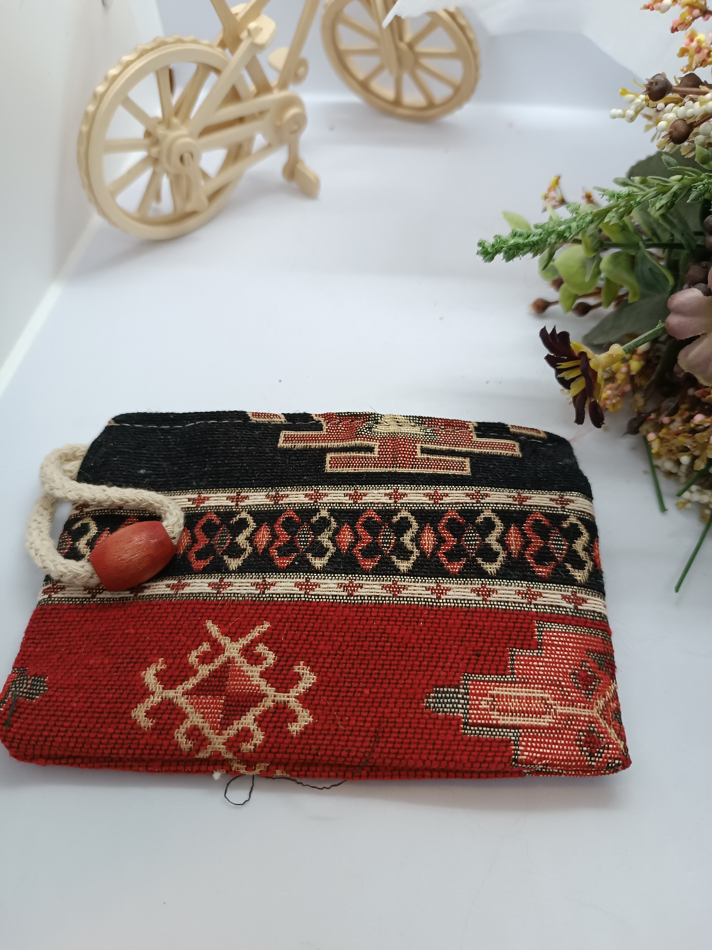 Otantik bozuk para cüzdanı