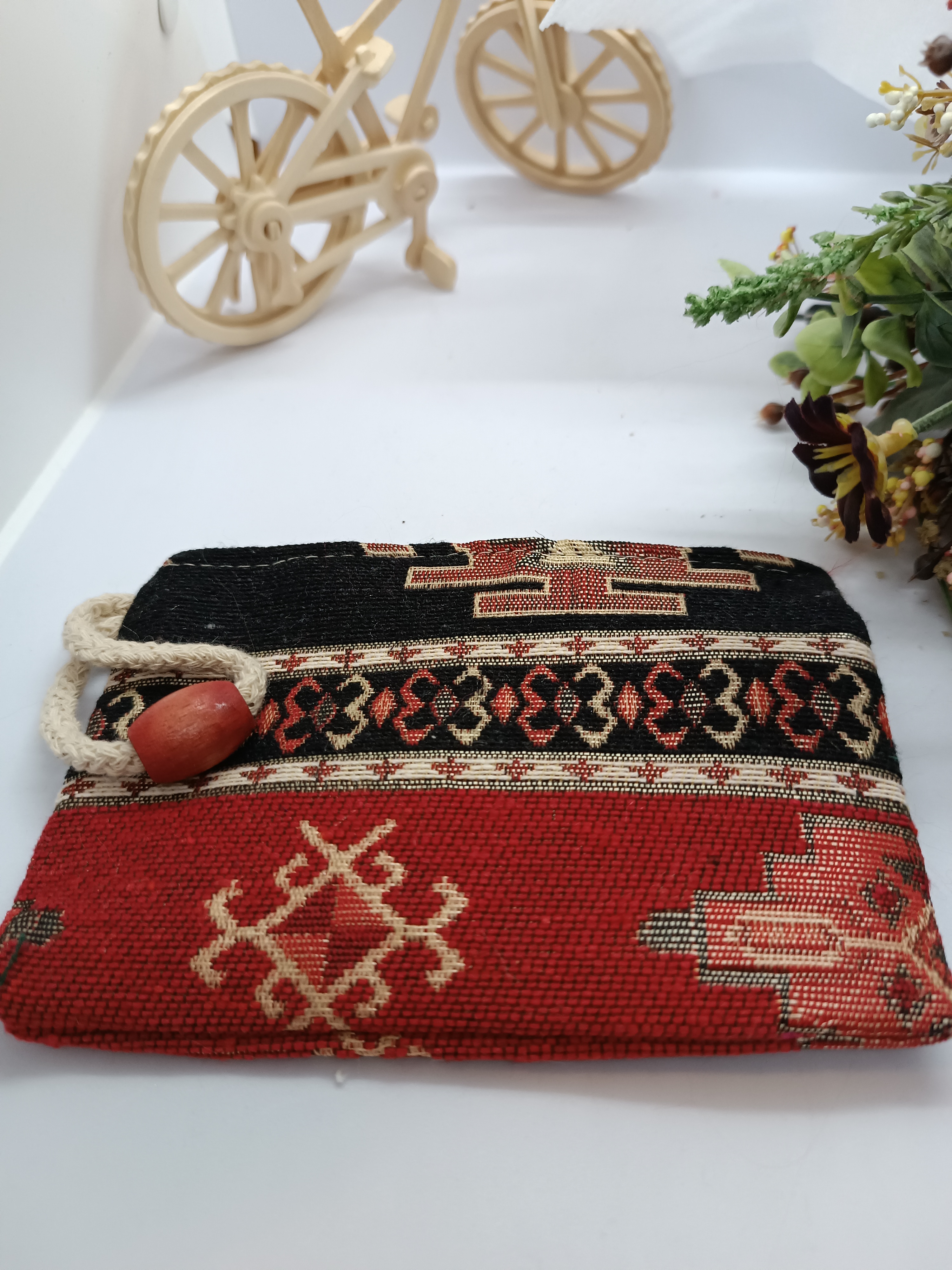 Otantik bozuk para cüzdanı
