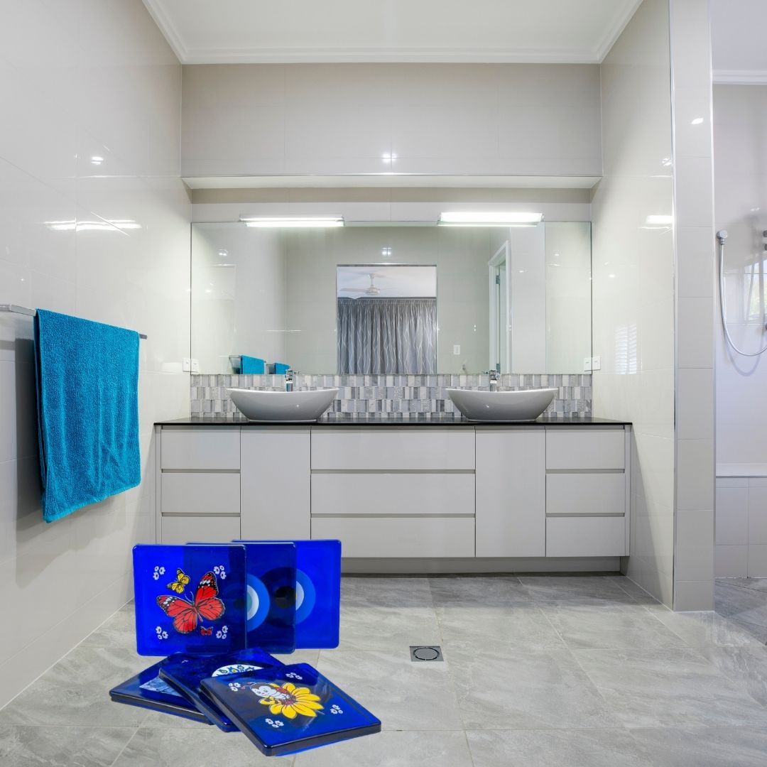 Dekoratif Banyo Gider Kapağı