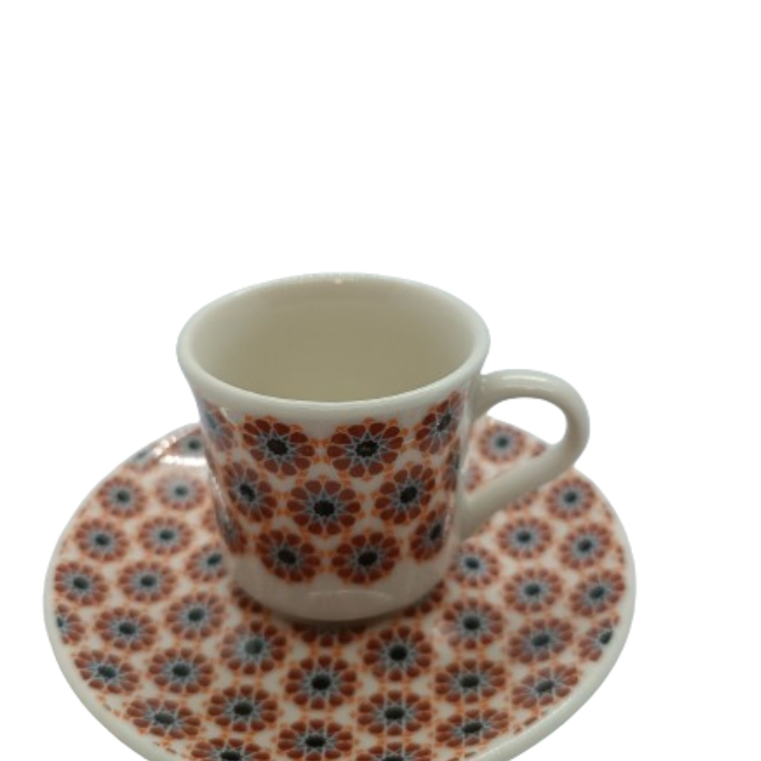 Coffee cup set for two