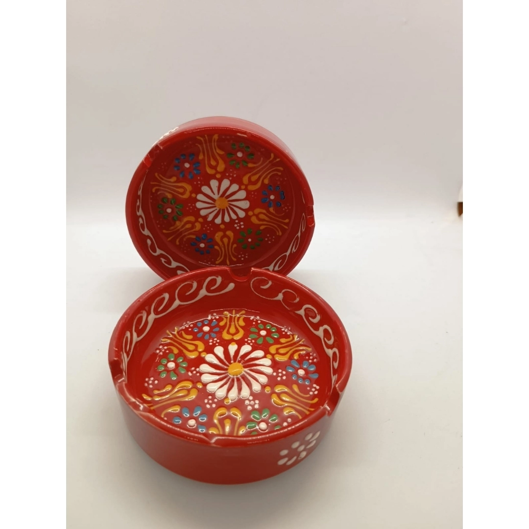 Handmade large ashtray. 