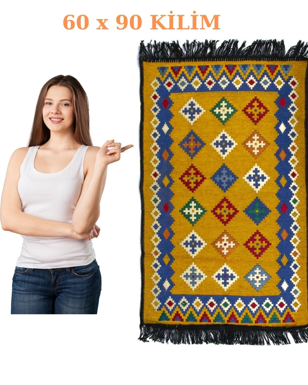 60x90 geleneksel motifli kilim