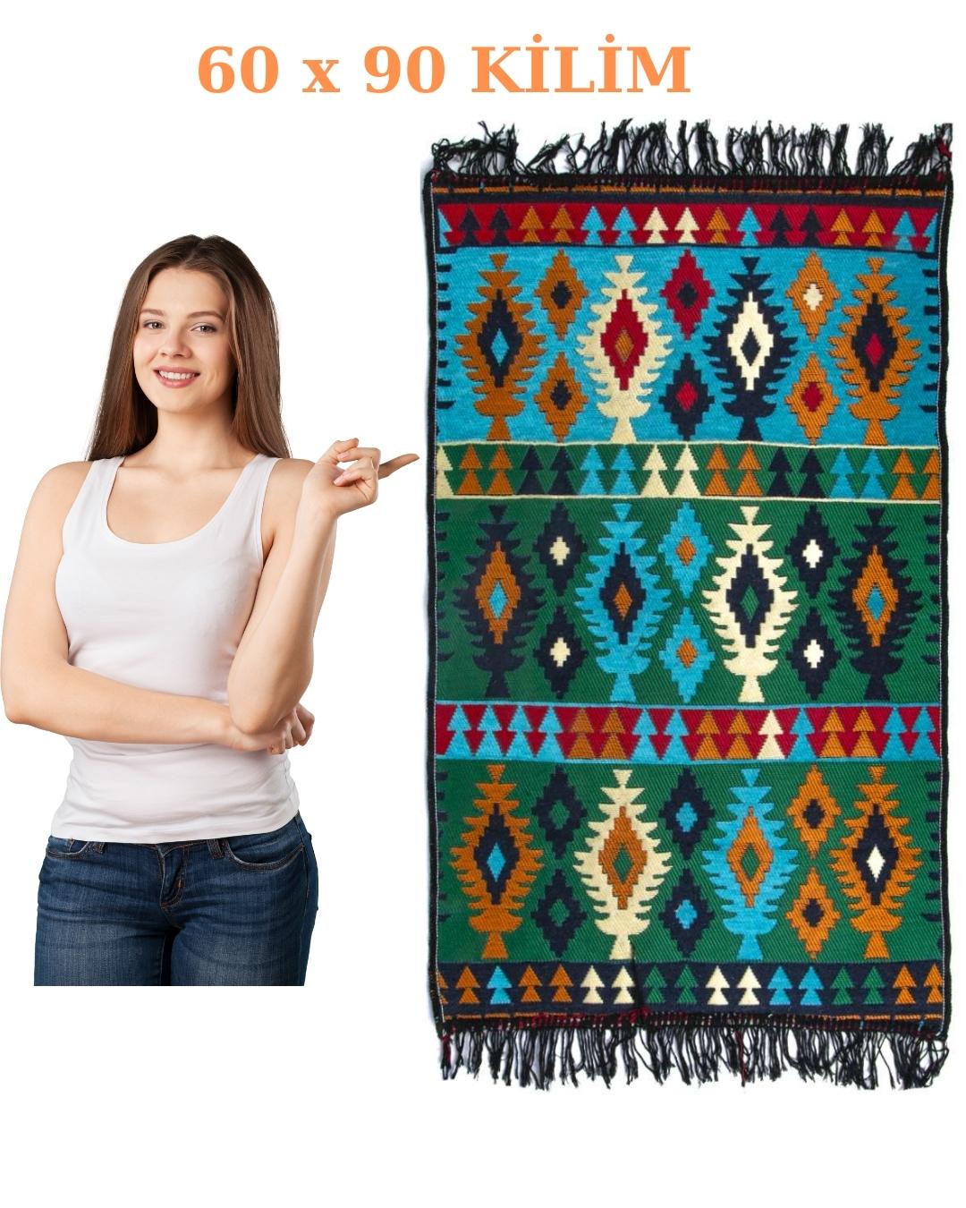 60x90 geleneksel motifli kilim