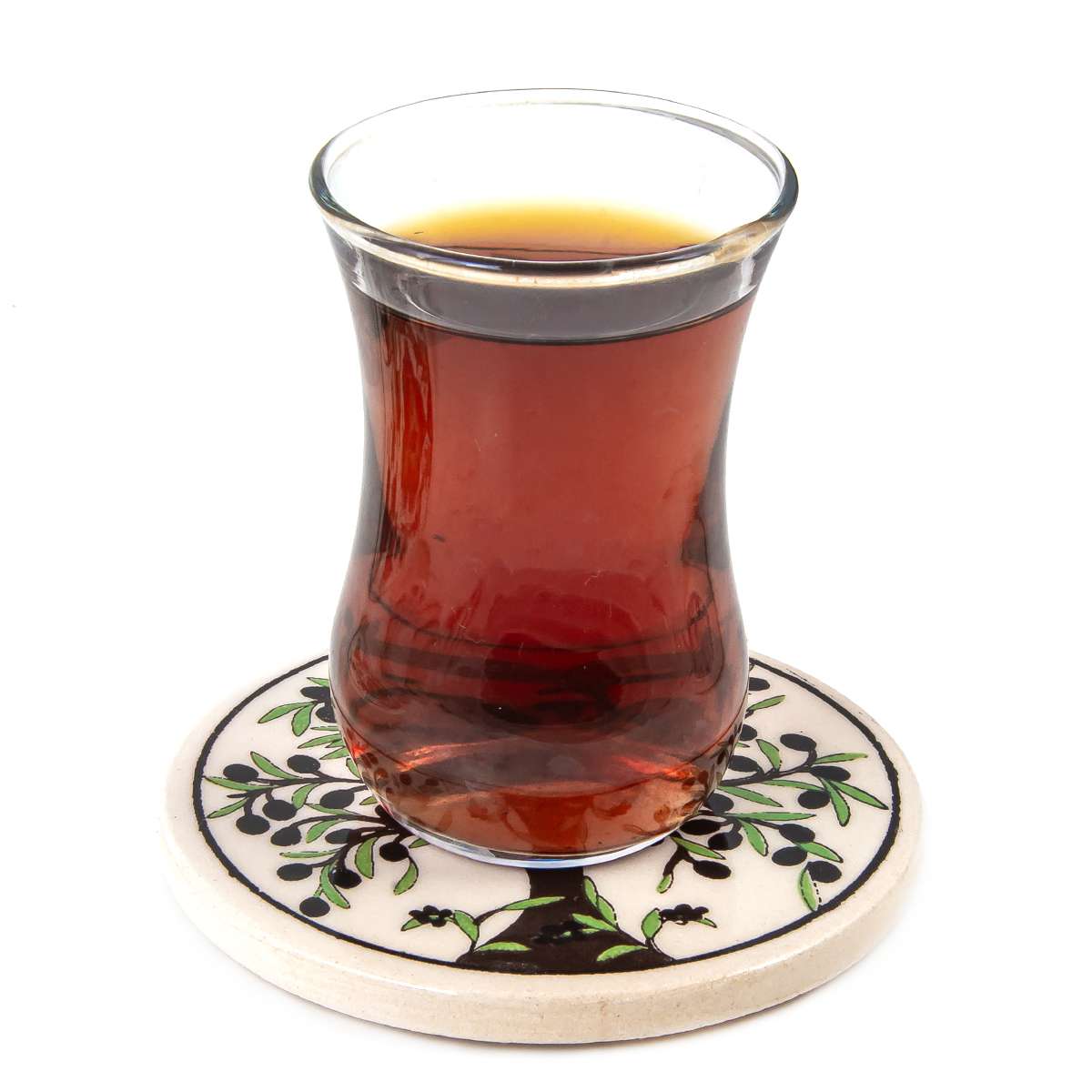 Geleneksel desenli seramik nihale 9 cm.